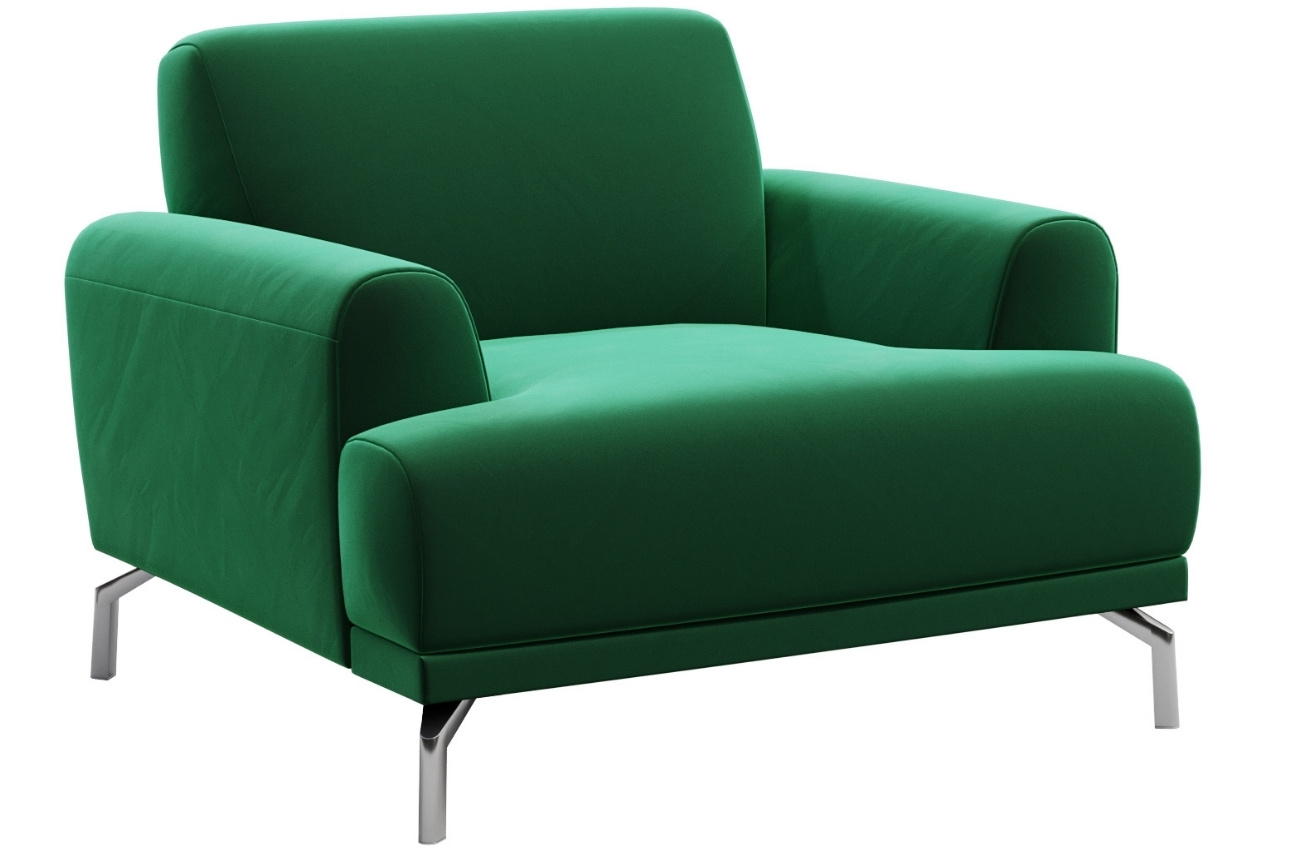 Mesonica Sametové křeslo Puzo