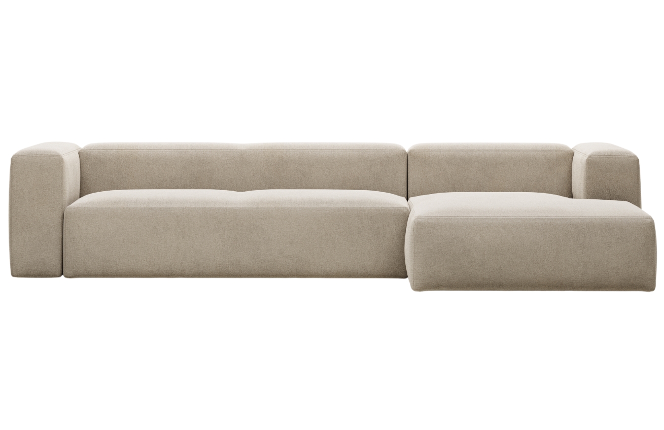 Kave Home Rohová pohovka Blok 330 cm