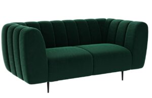 Ghado Sametová pohovka Shel 170 cm