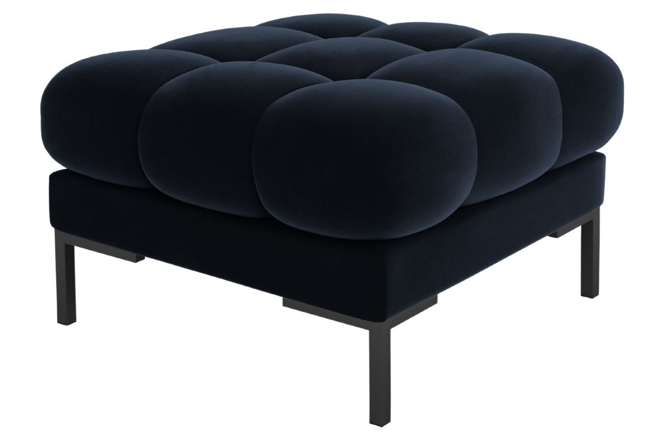 Micadoni Sametová podnožka Mamaia 60 x 60 cm