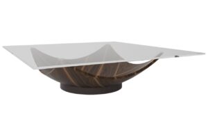 Miotto Skleněný konferenční stolek Eliseo 120 X 120 cm