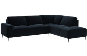 Ghado Sametová rohová pohovka Tendo 305 cm