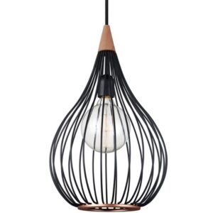 Halo Design Kovové závěsné světlo Drops 30 cm