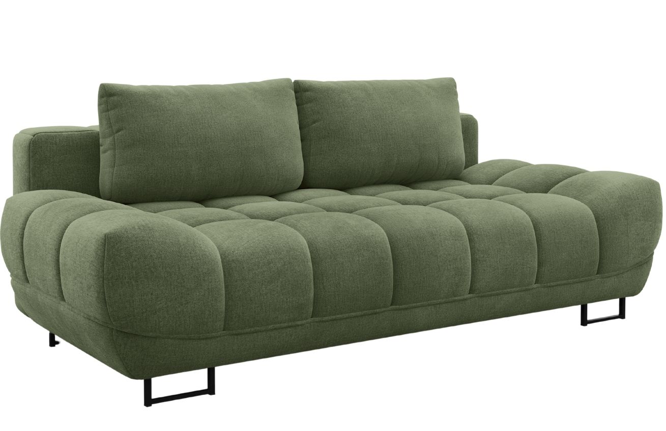 Windsor & Co Sametová rozkládací pohovka Cirrus 215 cm