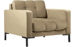 Micadoni Sametové křeslo Mamaia