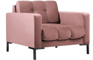 Micadoni Sametové křeslo Mamaia