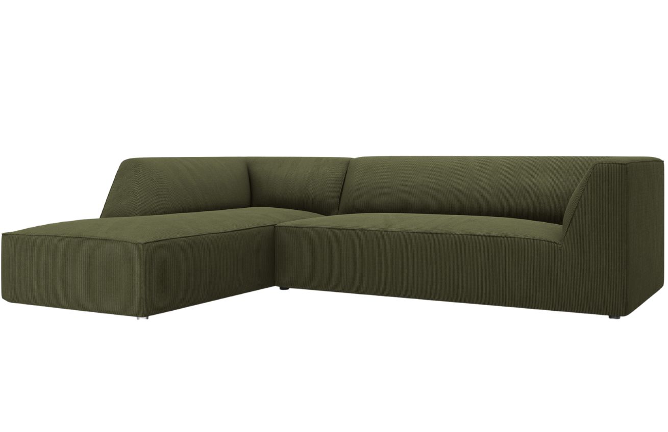 Micadoni Manšestrová rohová pohovka Ruby 273 cm