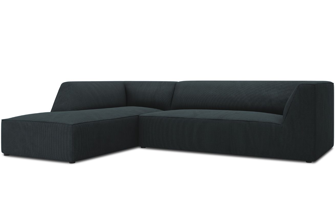 Micadoni Manšestrová rohová pohovka Ruby 273 cm