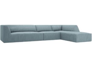 Micadoni Manšestrová rohová pohovka Ruby 366 cm