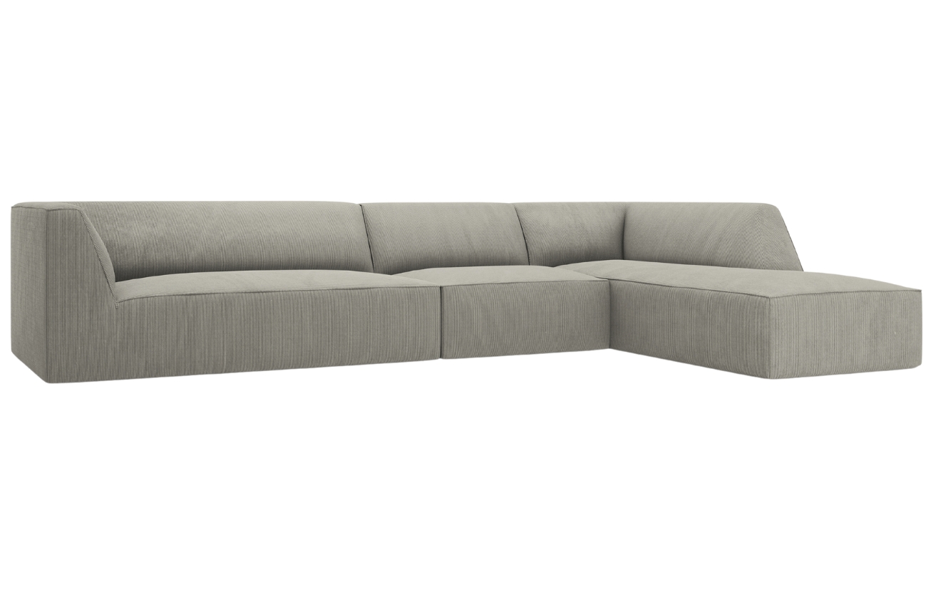 Micadoni Manšestrová rohová pohovka Ruby 366 cm