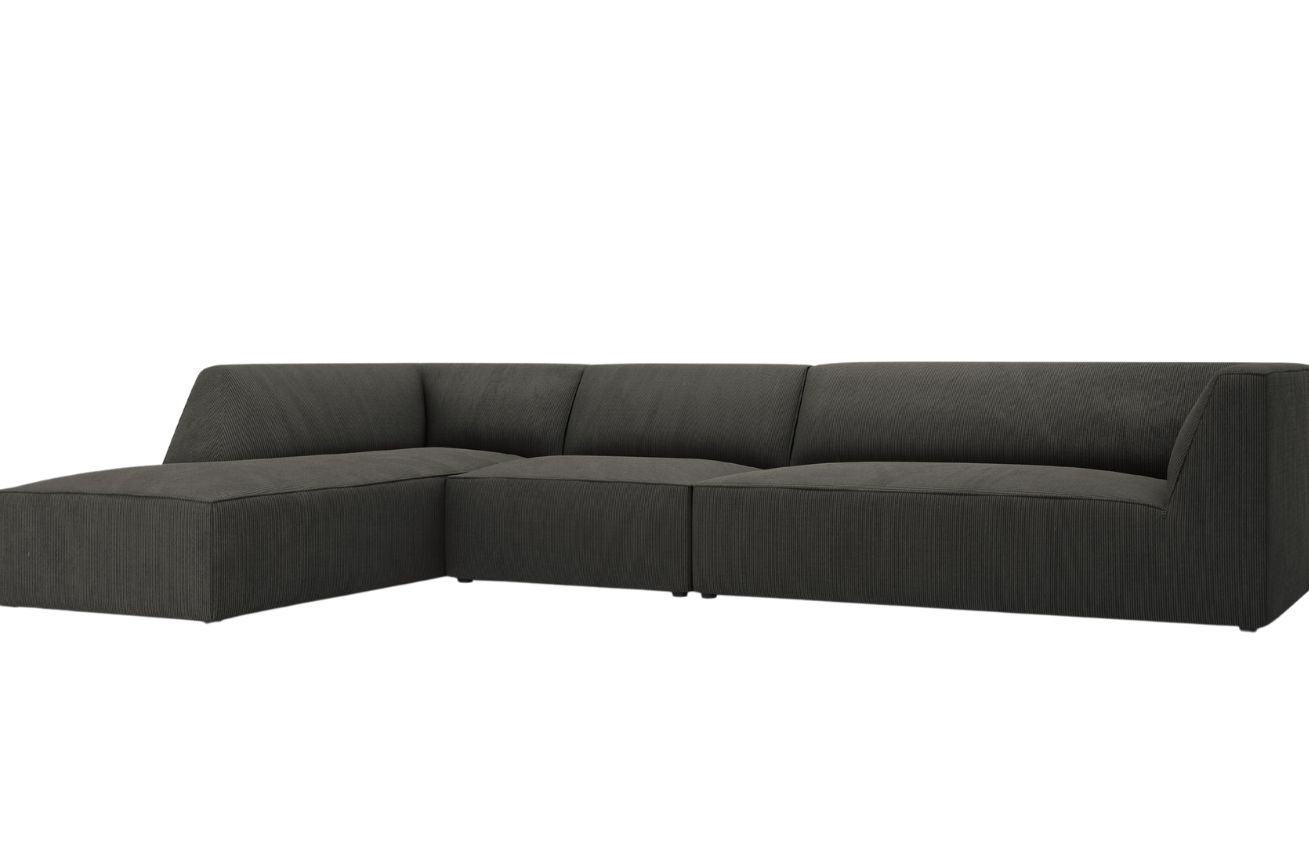 Micadoni Manšestrová rohová pohovka Ruby 366 cm