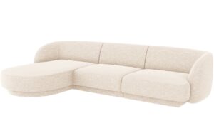 Micadoni Rohová pohovka Miley 255 cm