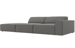 Micadoni Sametová pohovka Jodie 262 cm