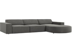 Micadoni Sametová rohová pohovka Jodie 284 cm