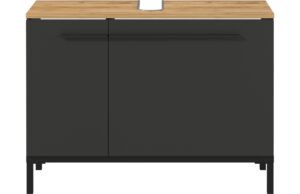 Germania Tmavě šedá umyvadlová skříňka Yonkers 80 x 34 cm