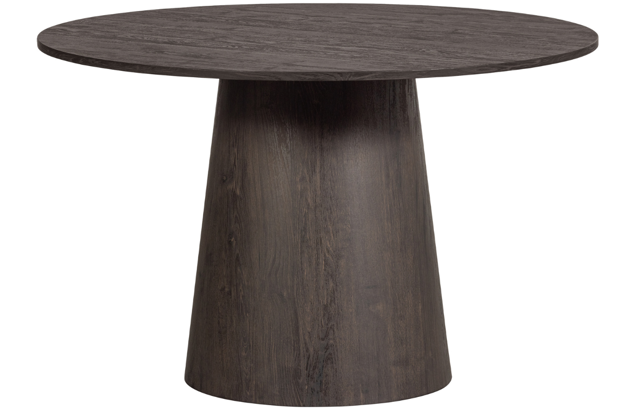 WOOOD Tmavě hnědý jídelní stůl Mane 120 cm