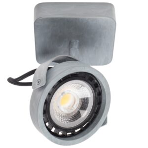 Stříbrné kovové bodové světlo ZUIVER DICE