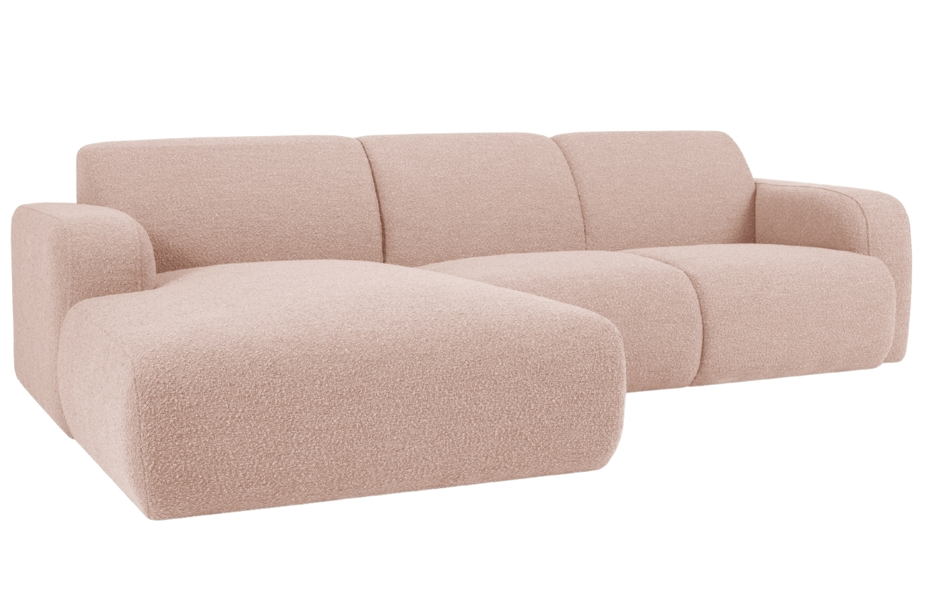 Windsor & Co Bouclé rohová pohovka Lola 250 cm