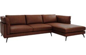 CXL by Christian Lacroix Kožená rohová pohovka Camille 322 cm