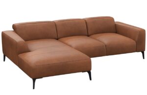 Flexlux Kožená rohová pohovka VOLUZZI 266 cm