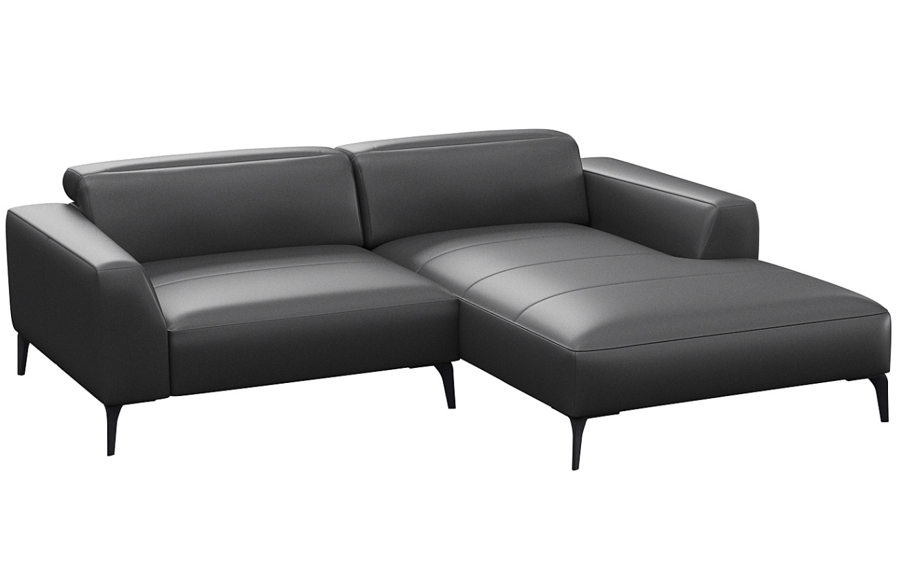 Flexlux Kožená rohová pohovka VOLUZZI 233 cm