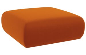 Windsor & Co Sametová podnožka Lola 100 x 100 cm