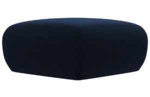 Windsor & Co Sametová podnožka Lola 75 x 75 cm