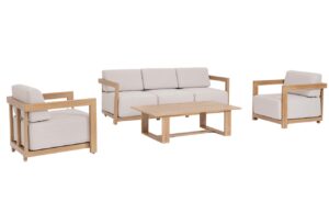 Bizzotto Hliníkový zahradní set pohovky