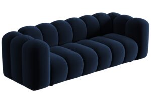 Micadoni Sametová pohovka Lupine 228 cm