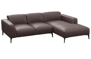Flexlux Kožená rohová pohovka VOLUZZI 266 cm