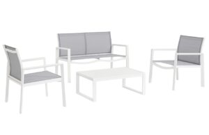 Bizzotto Hliníkový zahradní set pohovky