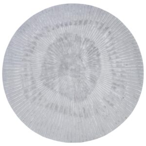 Fargotex Šedý kulatý koberec Radius 200 cm