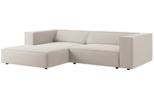 Cosmopolitan Design Sametová rohová pohovka Arendal 224 cm