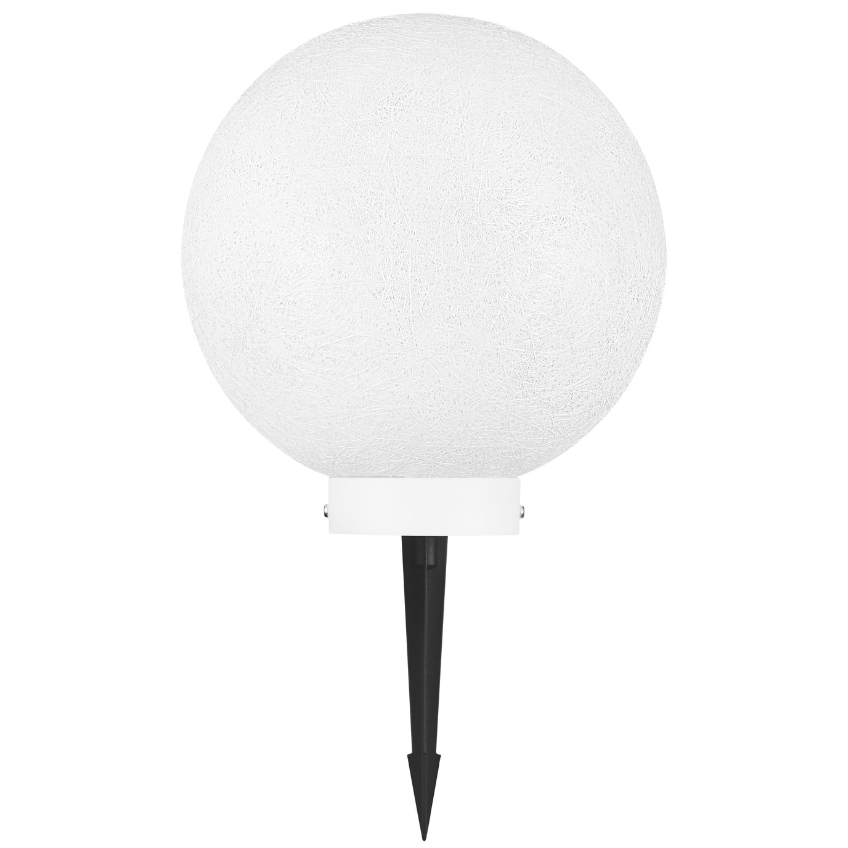 Bílé venkovní světlo Nova Luce Moon 25 cm