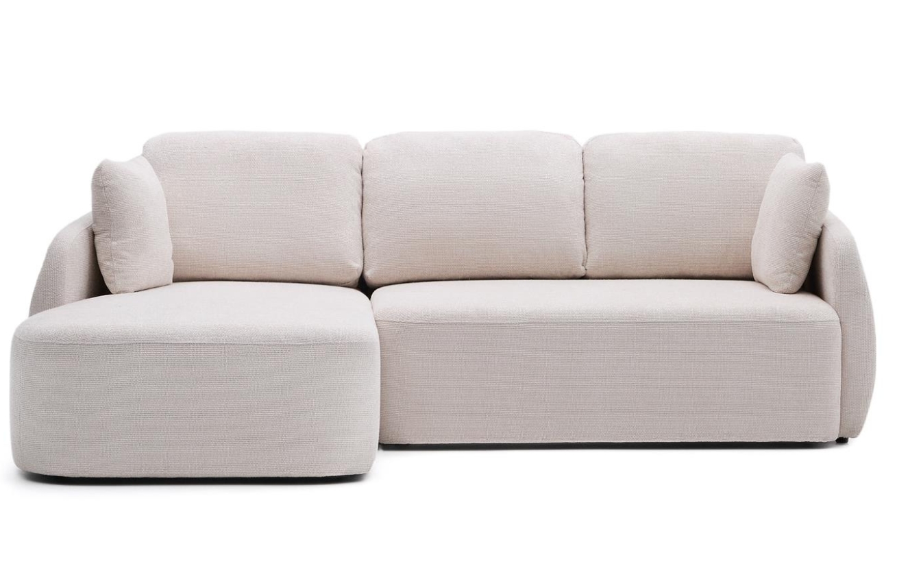 Kave Home Světle béžová rozkládací pohovka Laira 246 cm