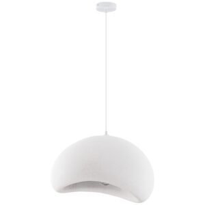 Nova Luce Bílé závěsné světlo Aere 50 cm