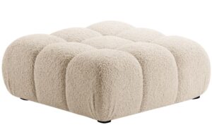 Micadoni Bouclé podnožka Bellis 94 x 94 cm