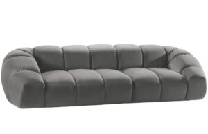 Micadoni Sametová pohovka Diana 294 cm