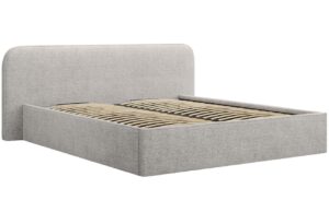 Micadoni Bouclé postel Elizabeth 180 x 200 cm s úložným prostorem