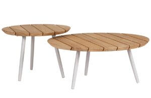 Bizzotto Set dvou zahradních stolků Talaia II. 50/70 cm