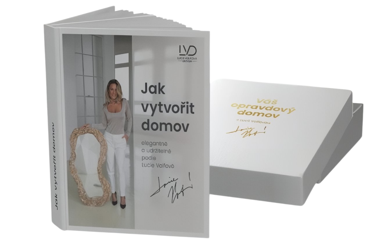Lucie Volfová Design Kniha o designu „Jak vytvořit domov“