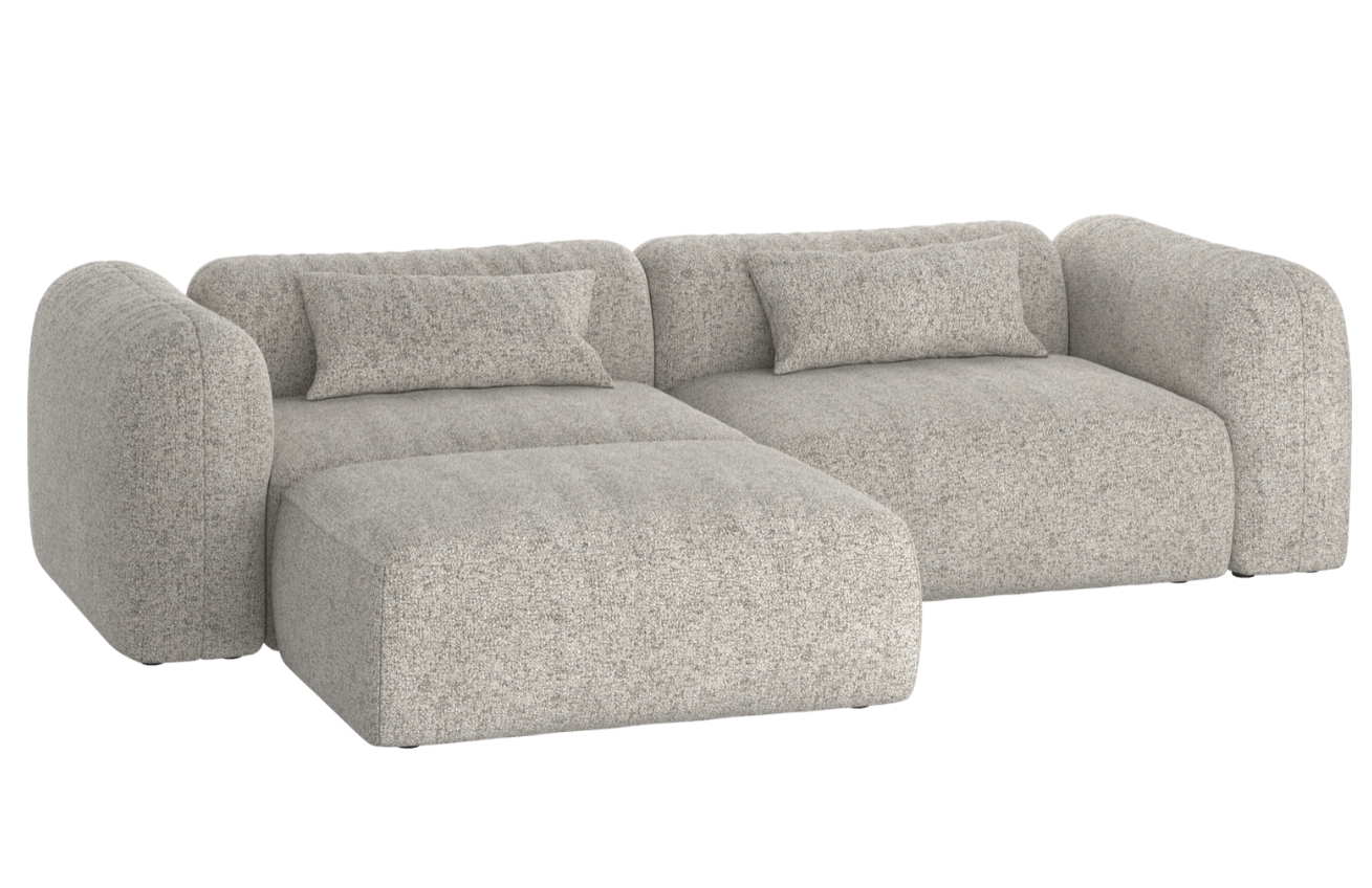 noo.ma Rohová pohovka Yaro 263 cm