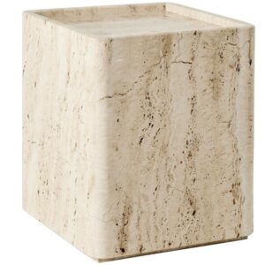 GUBI Kamenný odkládací stolek Pietra 33 x 33 cm