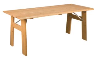 Zuiver Dřevěný zahradní skládací stůl AVENUE 180 x 79 cm