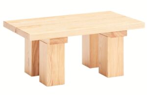 Teulat Dřevěný konferenční stolek Banda 80 x 45 cm