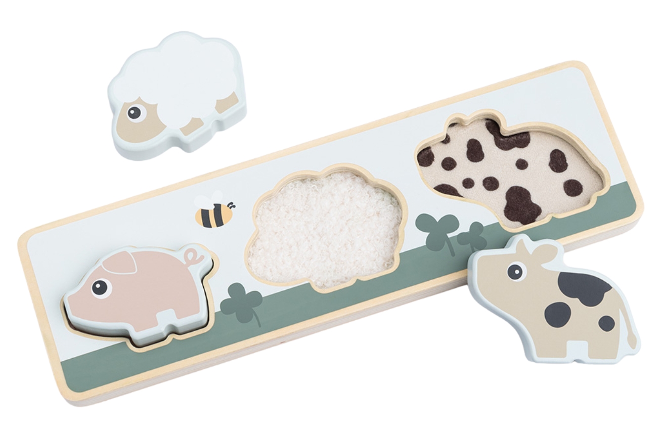 Done by Deer Dřevěné puzzle Tiny farm