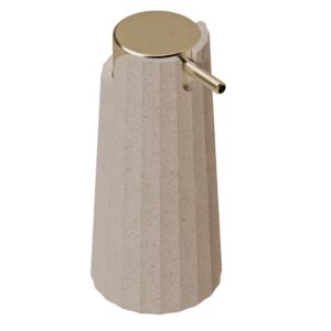 Cosmic Béžový plastový dávkovač mýdla Avenir