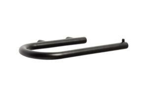 Kave Home Černý kovový držák na toaletní papír Arely