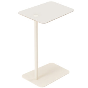 Gazzda Bílý odkládací stolek Loop 42 x 35 cm