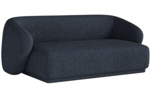 Maison Heritage Námořnicky modrá čalouněná dvoumístná pohovka Jane 180 cm